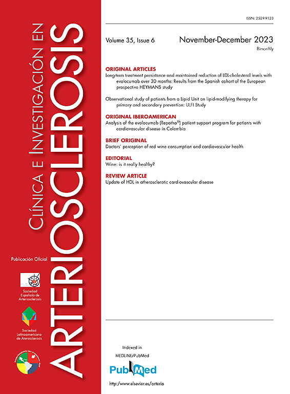 Go to journal home page - Clínica e Investigación en Arteriosclerosis (English Edition)
